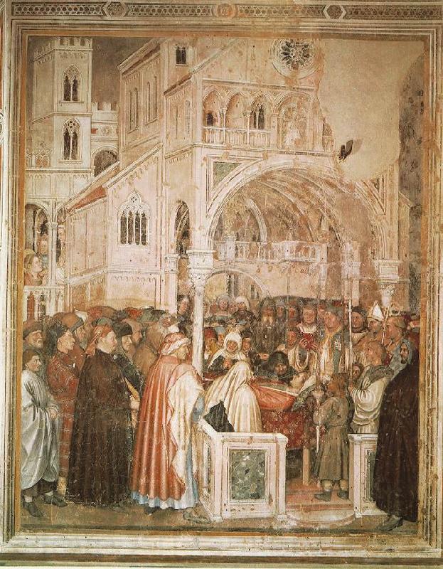 ALTICHIERO da Zevio Death of St Lucy Spain oil painting art